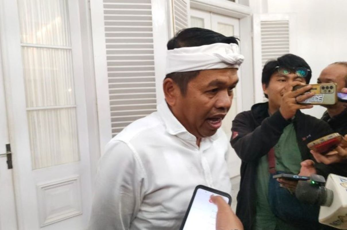 Gubernur Jawa Barat Dedi Mulyadi. (Ricky Prayoga/Antara)