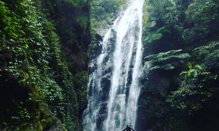 Curug Muara Jaya di Majalengka. (Dok. Atourin)