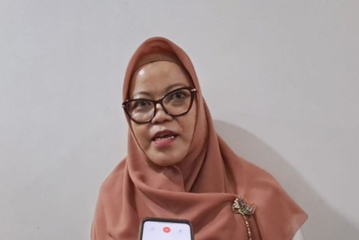 Sekretaris KPA Kota Cirebon Sri Maryati. (Fathnur Rohman/Antara)