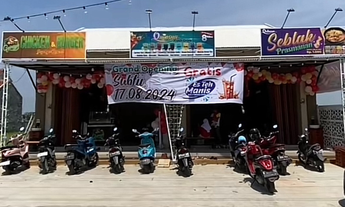 Quinsya Seblak. (Tiktok/kuliner indramayu)