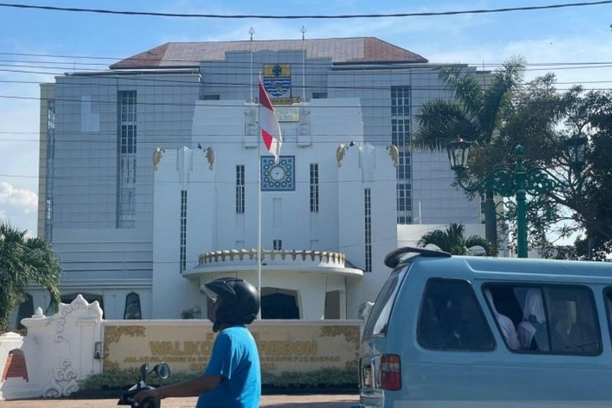 Kantor Wali Kota Cirebon. (Fathnur Rohman/Antara)
