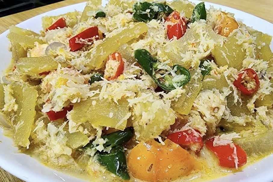 Tumis cecek dengan kelapa parut yang gurih. (tangkap layar YouTube Ceceromed Kitchen)