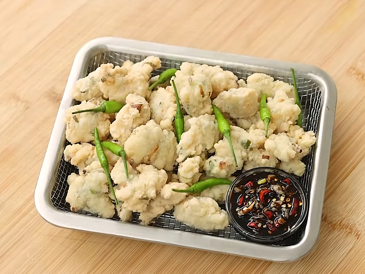 Cireng Tahu Mini. (YouTube Devina Hermawan)