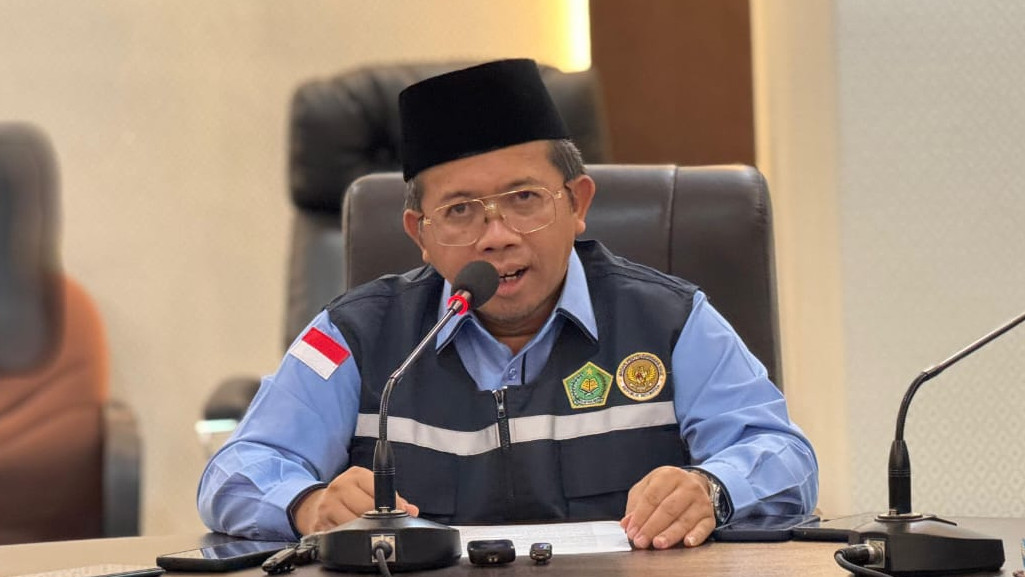 Ketua PPIH Arab Saudi Muchlis M Hanafi mengatakan bahwa distribusi pertanyaan seputar Nusuk meningkat drastis (Dok. kemenag.go.id)