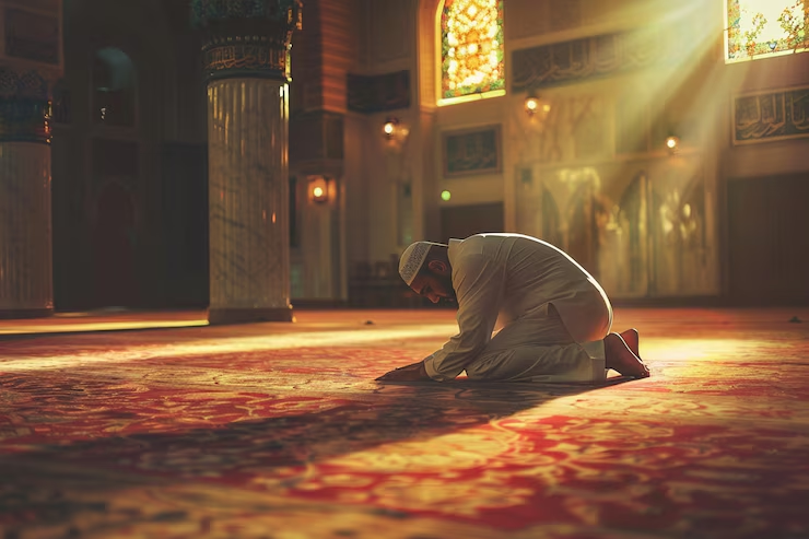 Ilustrasi jadwal sholat (Dok. Freepik)