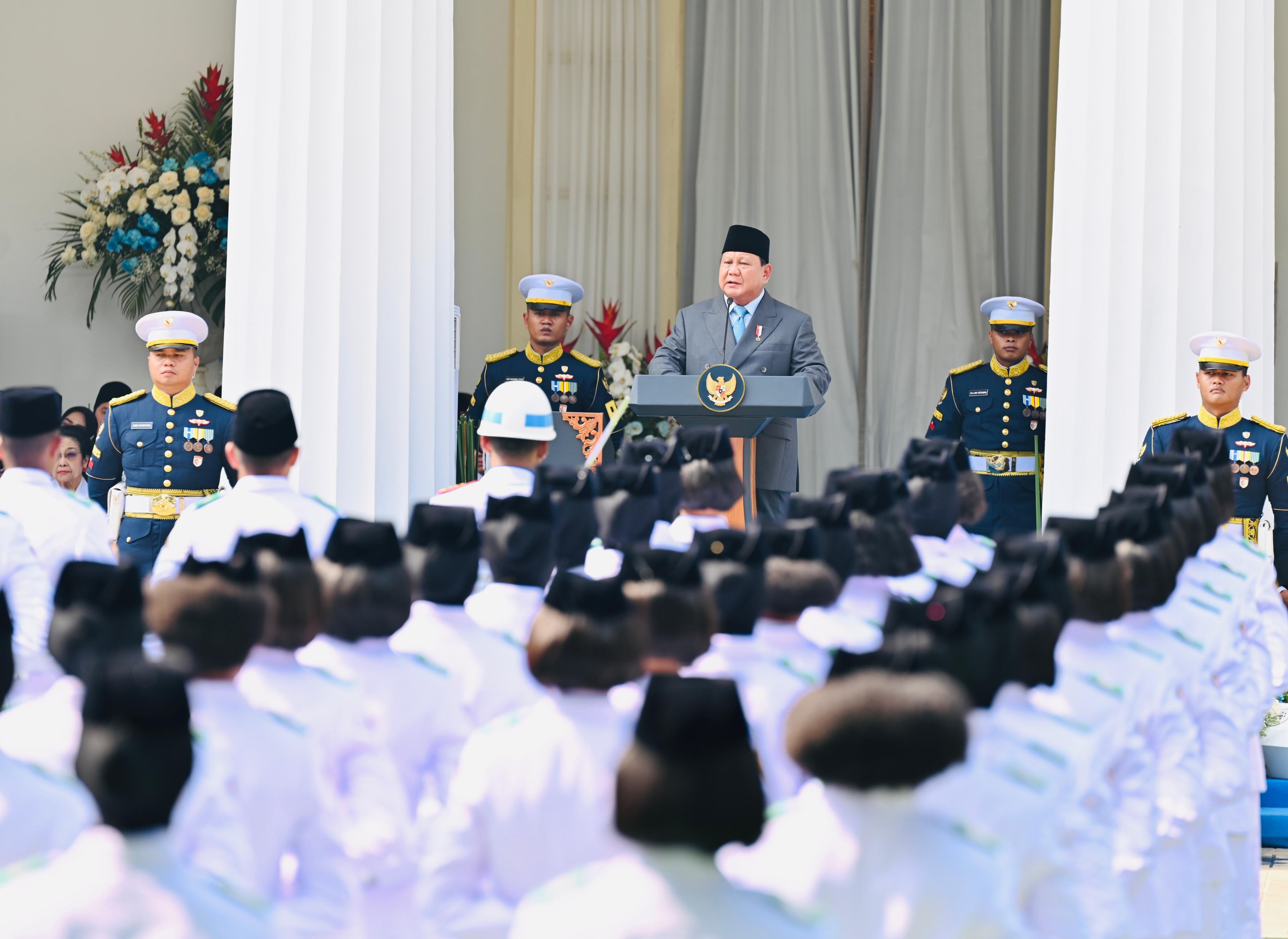 Hari Lahir Pancasila 2025, Presiden Prabowo Tegaskan Sikap Tegas terhadap Korupsi dan Penyalahgunaan Kekuasaan