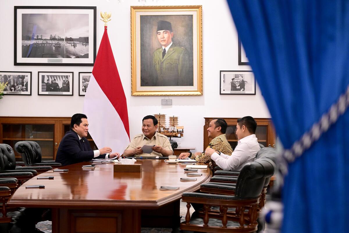 Presiden Prabowo Panggil Menteri Erick Thohir Bahas Implementasi Diskon Transportasi Nasional