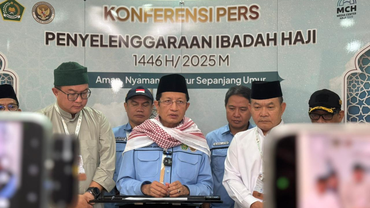Puncak Haji 1446 H Berjalan Lancar, Menag Apresiasi Semua Pihak yang Terlibat
