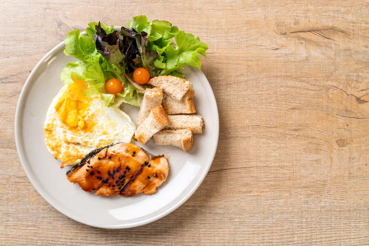 Ilustrasi sarapan protein (Dok. Freepik)