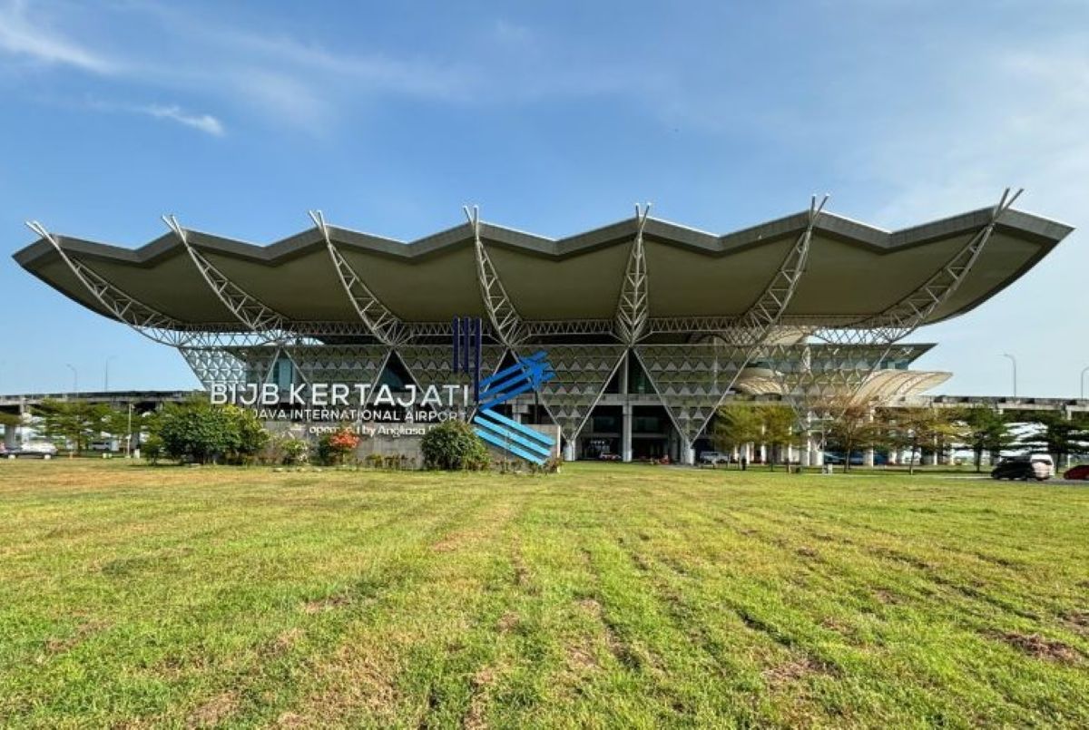 Bandara Internasional Jawa Barat (BIJB) Kertajati, Majalengka. (Ricky Prayoga/Antara)