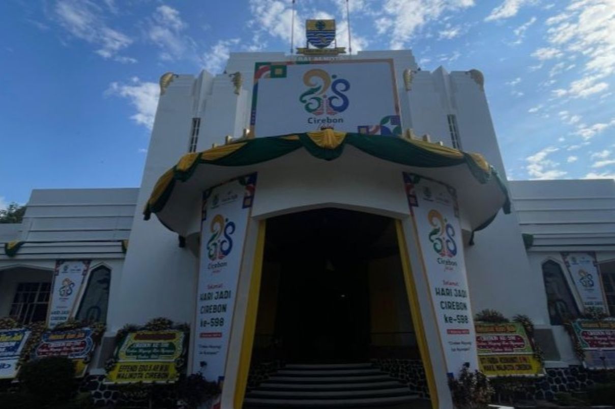 Ilustrasi Balai Kota Cirebon. (Fathnur Rohman/Antara)