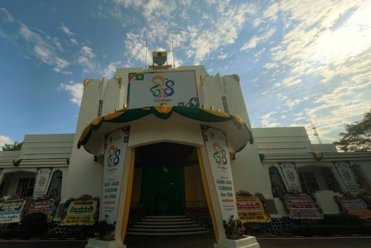 Balai Kota Cirebon. (Fathnur Rohman/Antara)