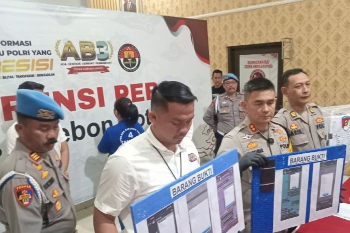 Polres Cirebon Kota Bongkar Praktik Arisan Fiktif Rugikan Rp808 Juta