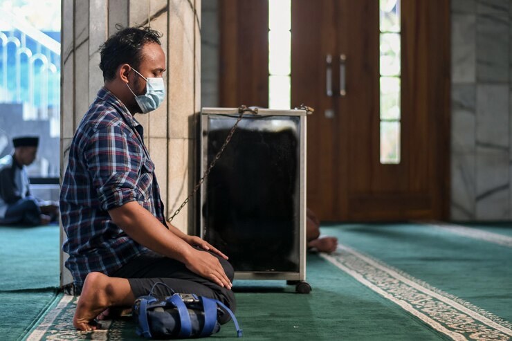 Ilustrasi jadwal sholat di wilayah Subang. (freepik)