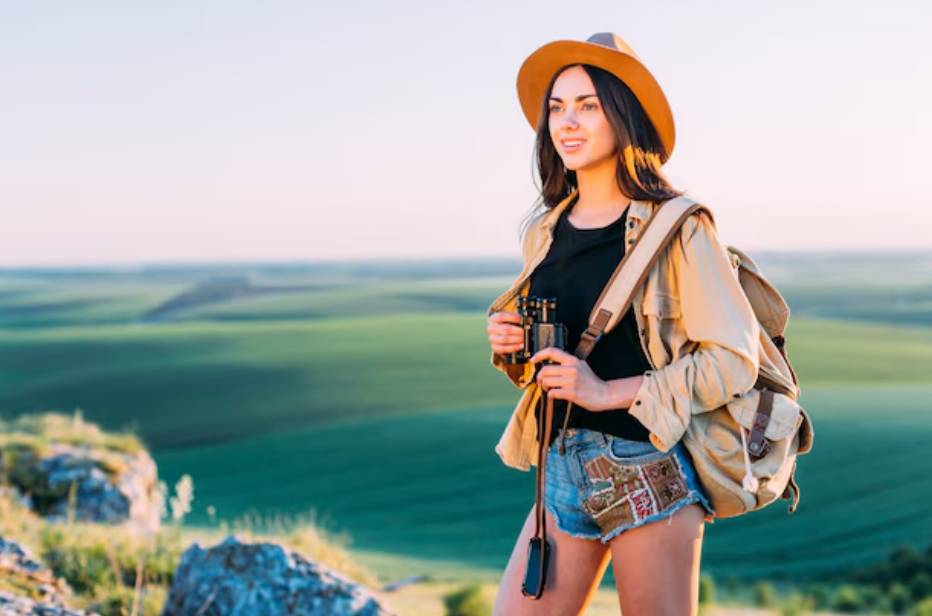 Ilustrasi tips solo traveling untuk perempuan (Dok. Freepik)