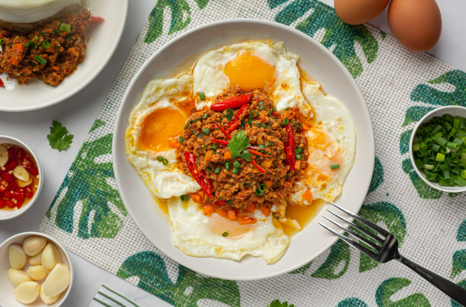 Ilustrasi resep telur ceplok sambal bajak (Dok. Freepik)