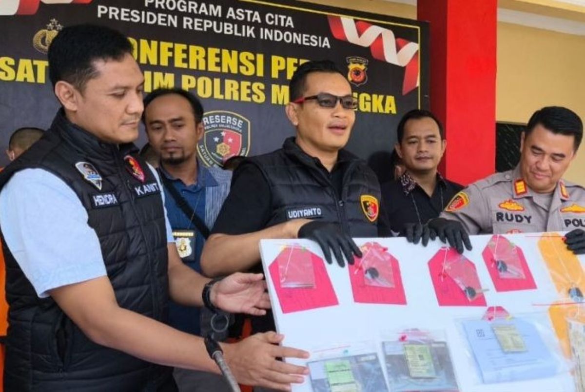 Polres Majalengka Bongkar Sindikat Curanmor, Ringkus Enam Pelaku