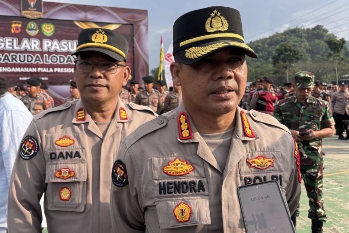 Kabidhumas Polda Jabar Kombespol Hendra Rochmawan. (Rubby Jovan/Antara)