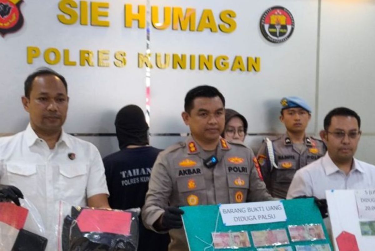 Polres Kuningan Ungkap Kasus Peredaran Uang Palsu Libatkan ASN