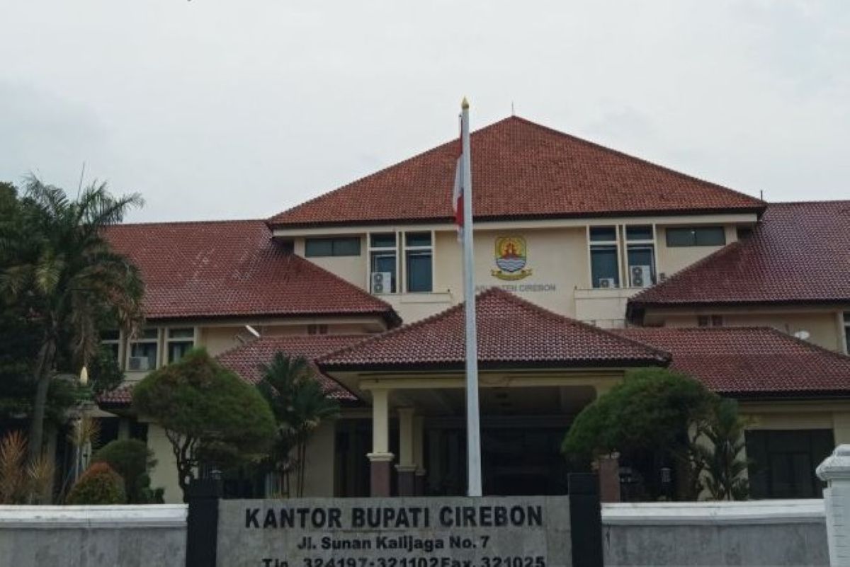 Kantor Bupati Cirebon. (Fathnur Rohman/Antara)