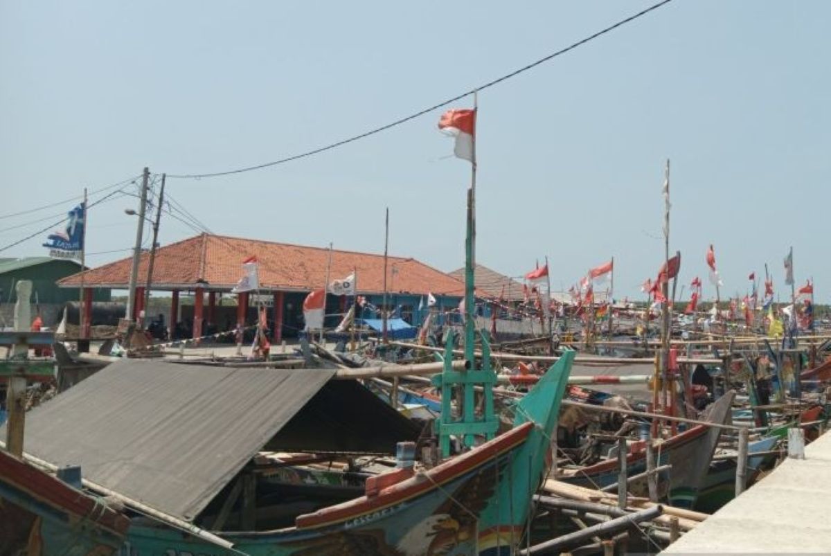 Ilustrasi suasana di Kampung Nelayan Cirebon. (Fathnur Rohman/Antara)