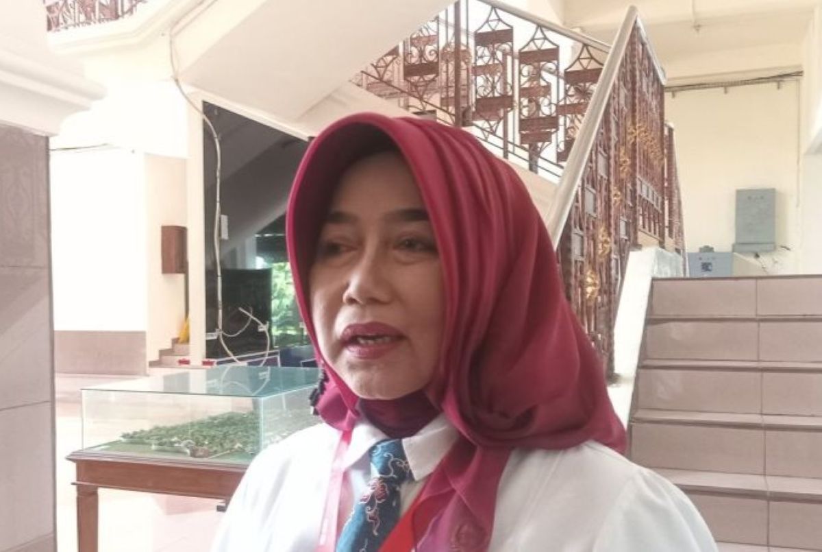 Kepala DPPKBP3A Kabupaten Cirebon Indra Fitriani. (Fathnur Rohman/Antara)