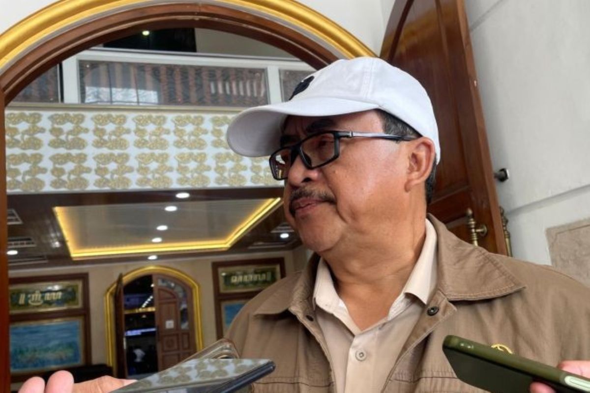 Anggota Komisi I DPRD Jabar Sidkon Djampi. (Fathnur Rohman/Antara)