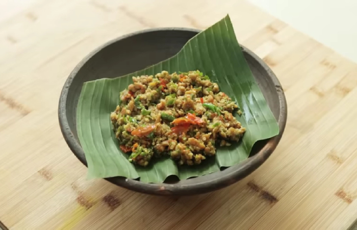 Resep sambal tempe goang khas Sunda (YouTube Devina Hermawan)