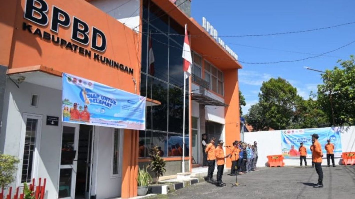 Kantor BPBD Kabupaten Kuningan. (Pemkab Kuningan/Antara)