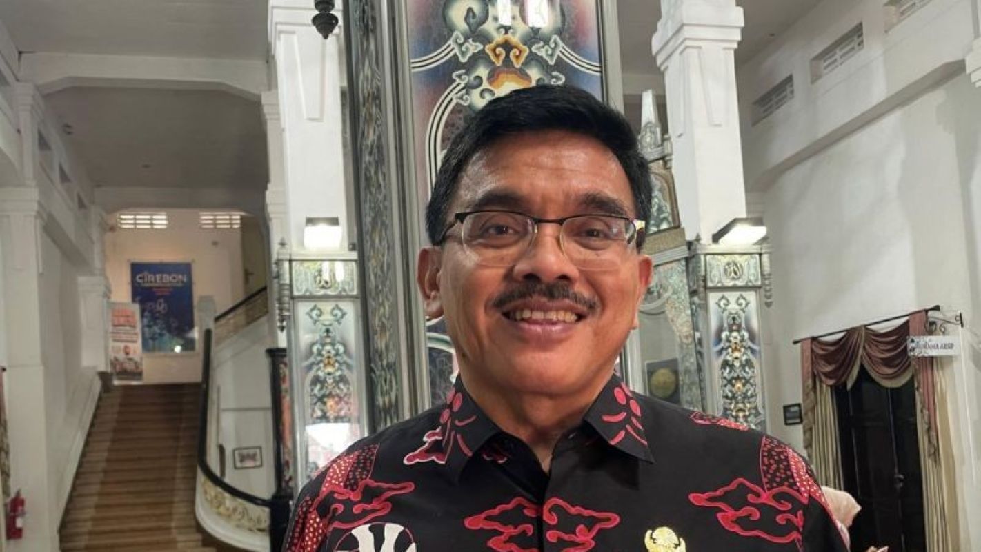 Kepala DKUKMPP Kota Cirebon Iing Daiman. (Fathnur Rohman/Antara)