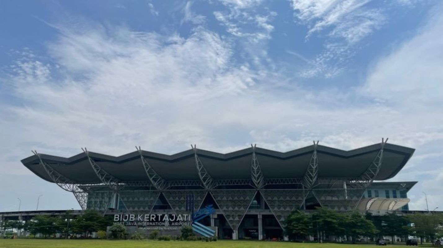 Bandara Kertajati di Kabupaten Majalengka. (Fathnur Rohman/Antara)
