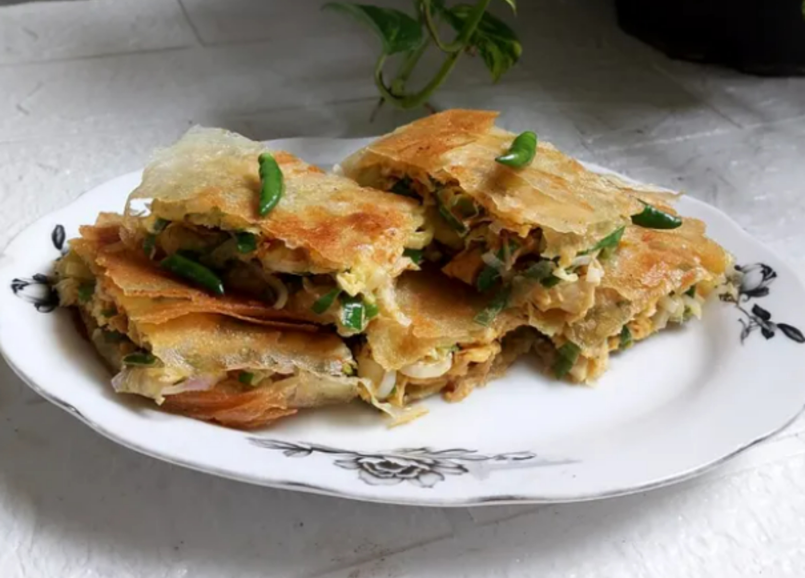 Ilustrasi martabak telur ayam kecap (Dok. Cookpad)