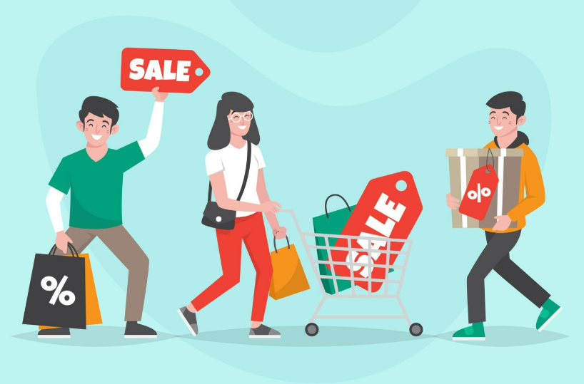 Ilustrasi tips belanja online saat promo (Dok. Freepik)