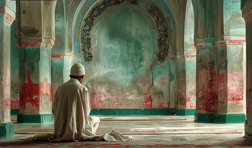 Ilustrasi jadwal sholat (AI Generated/Freepik)