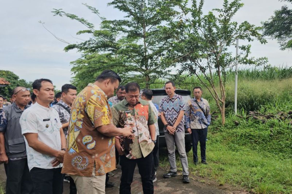 Pemkab Majalengka siapkan lahan untuk pembangunan Sekolah Rakyat. (Pemkab Majalengka/Antara)