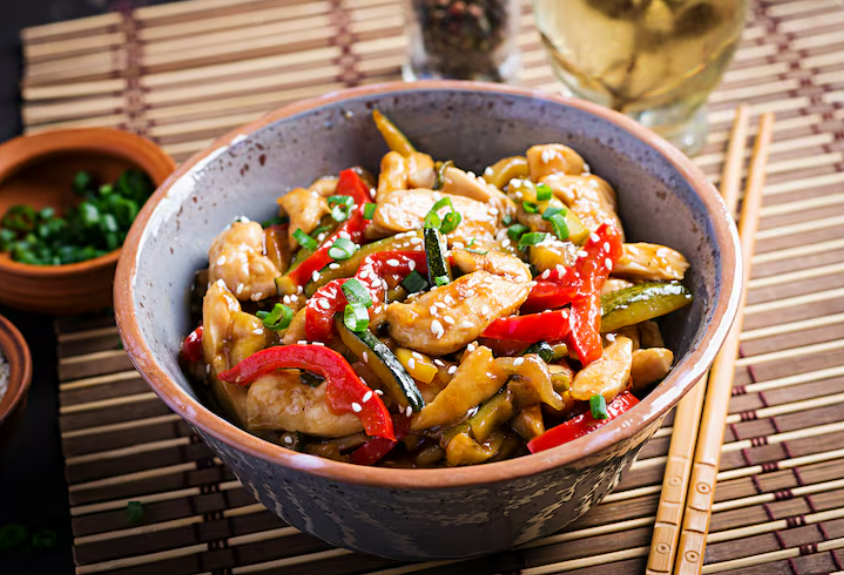 Ilustrasi resep ayam kung pao (Dok. Freepik)
