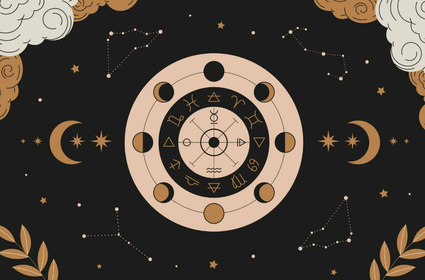 Ilustrasi zodiak yang akan mendapatkan panduan kuat menuju kemakmuran (Dok. Freepik)