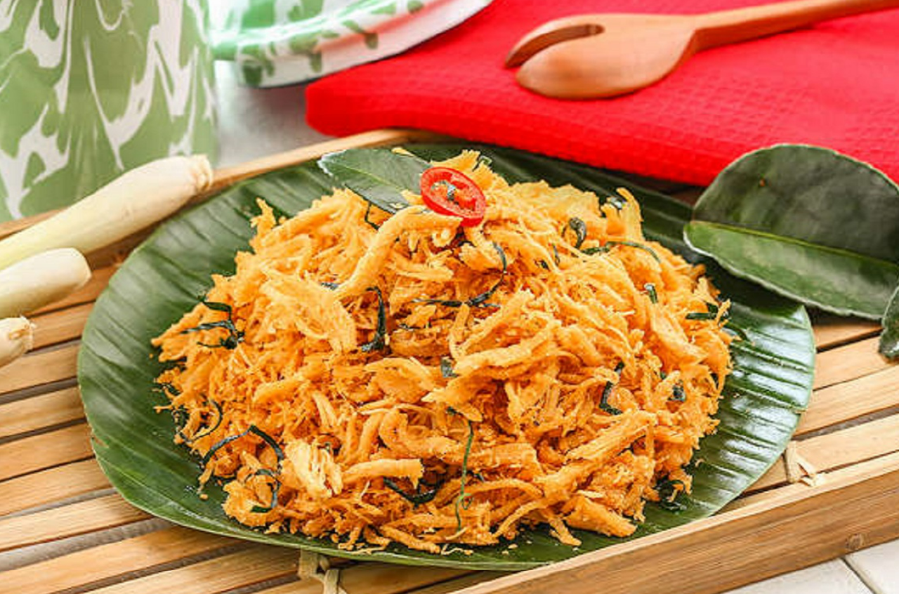 Resep ayam suwir daun jeruk (Dok. Tokopedia)