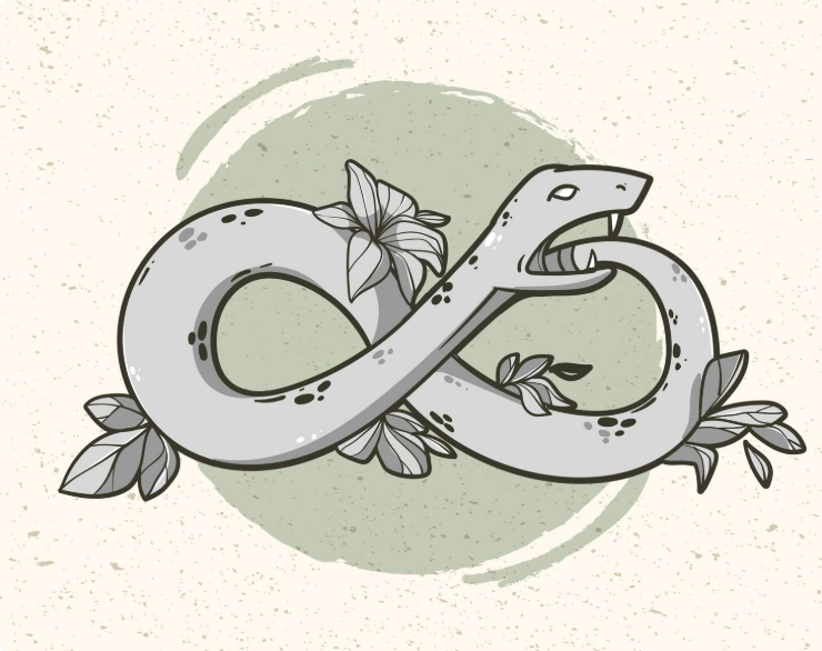 Ilustrasi shio Ular (Freepik)
