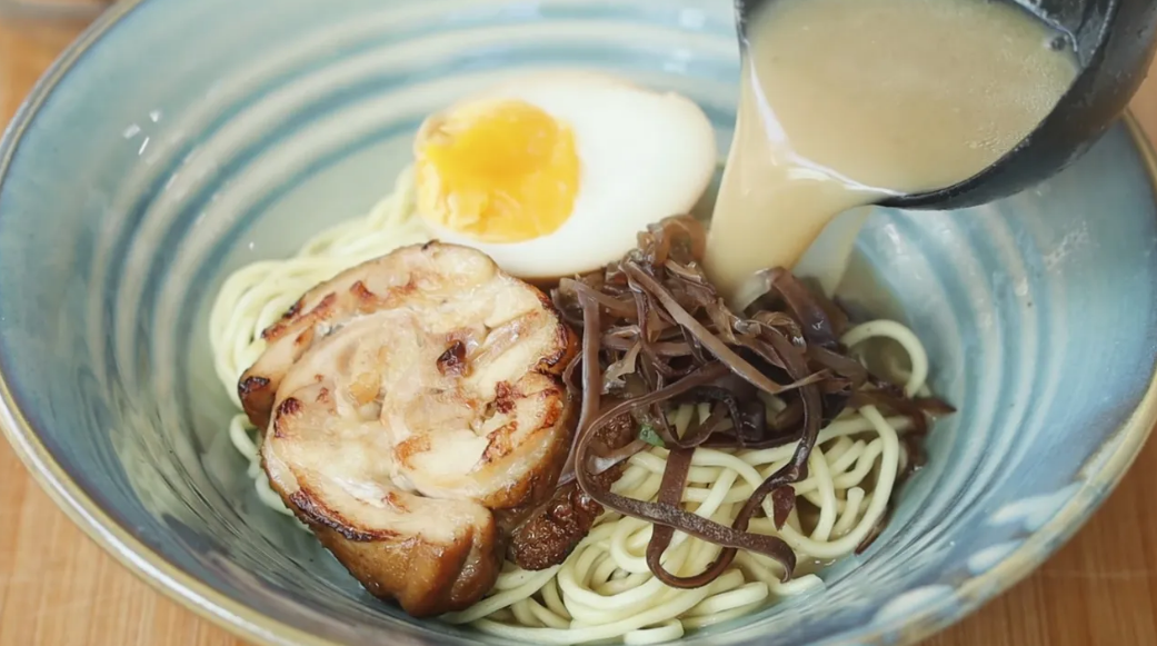 Cara membuat tori paitan ramen (Dok. Cookpad)
