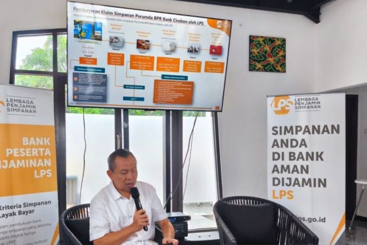 Kepala Divisi Humas LPS Nur Budiantoro. (Fathnur Rohman/Antara)