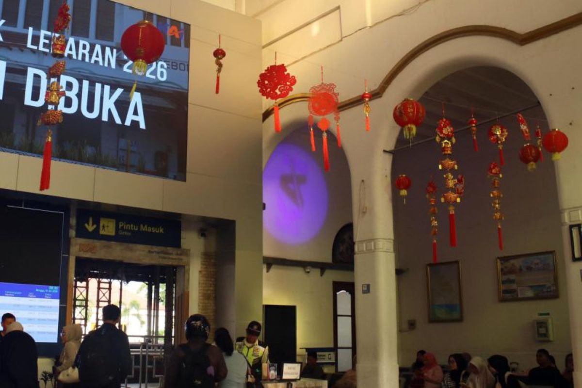 Stasiun kereta api Cirebon. (KAI Cirebon/Antara)