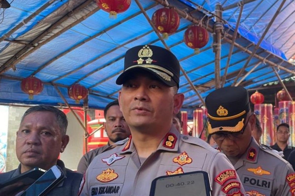 Kapolres Cirebon Kota AKBP Eko Iskandar. (Fathnur Rohman/Antara)