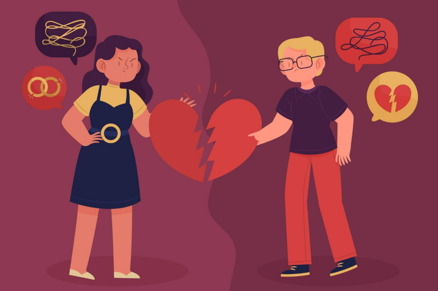 Ilustrasi patah hati (Dok. Freepik)