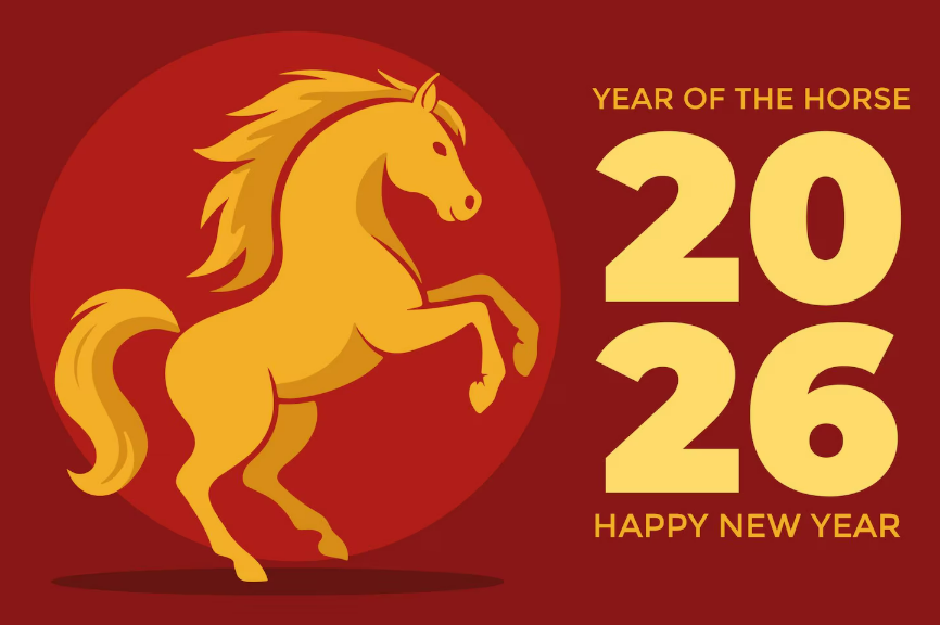 Tahun Kuda Api 2026 (Freepik) 