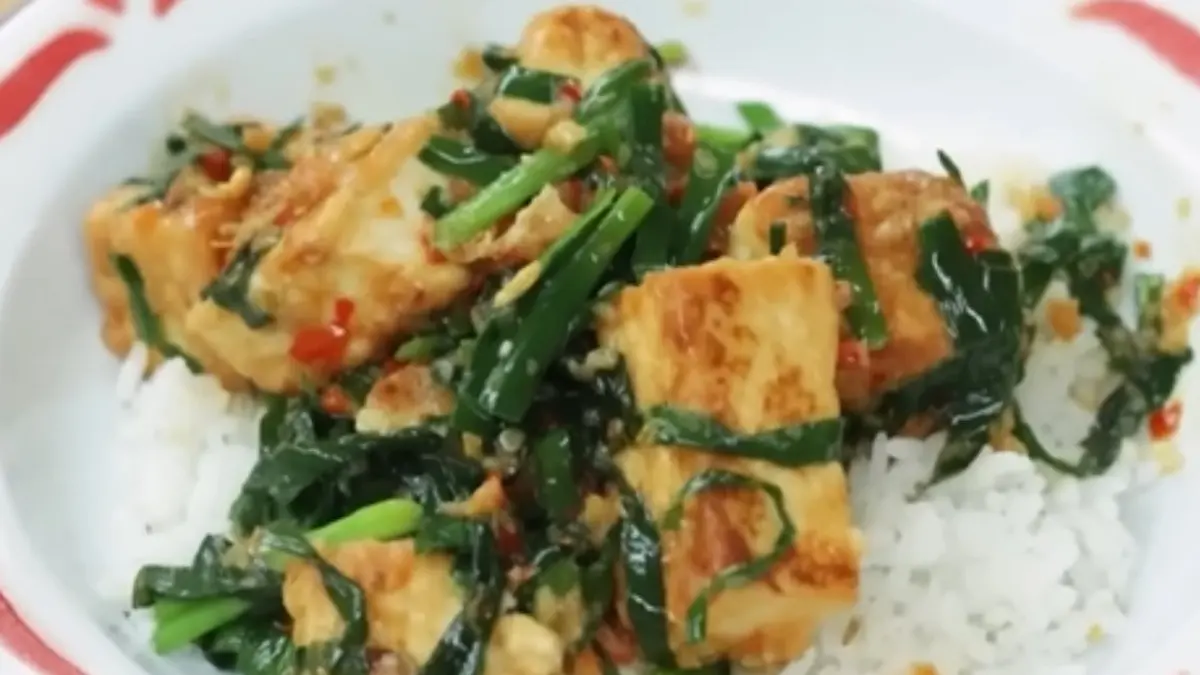 Resep oseng tahu telur kucai (YouTube Devina Hermawan)