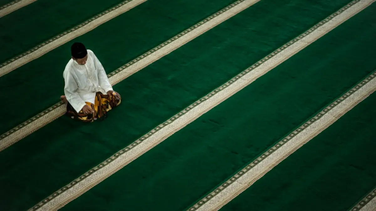 Ilustrasi sholat (Pexels)