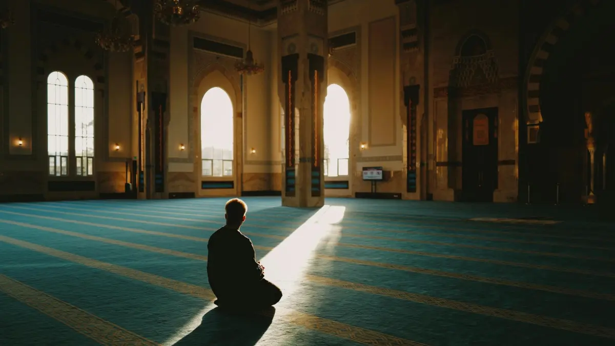 Ilustrasi jadwal sholat (Pexels)
