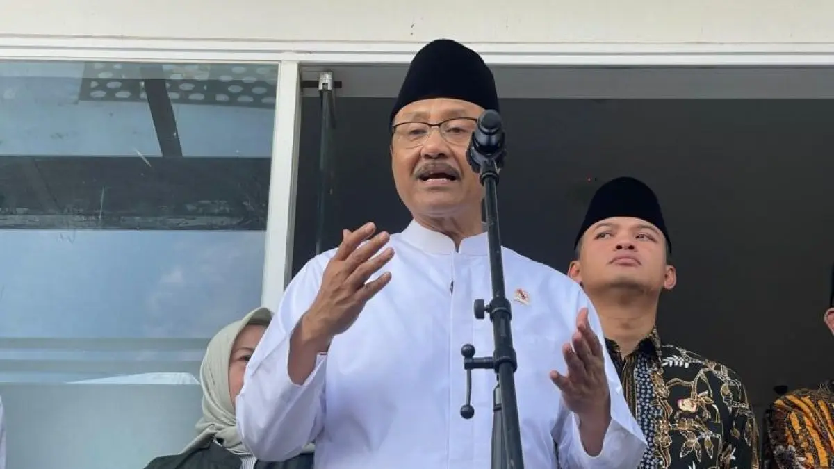 Menteri Sosial (Mensos) Saifullah Yusuf. (Fathnur Rohman/Antara)