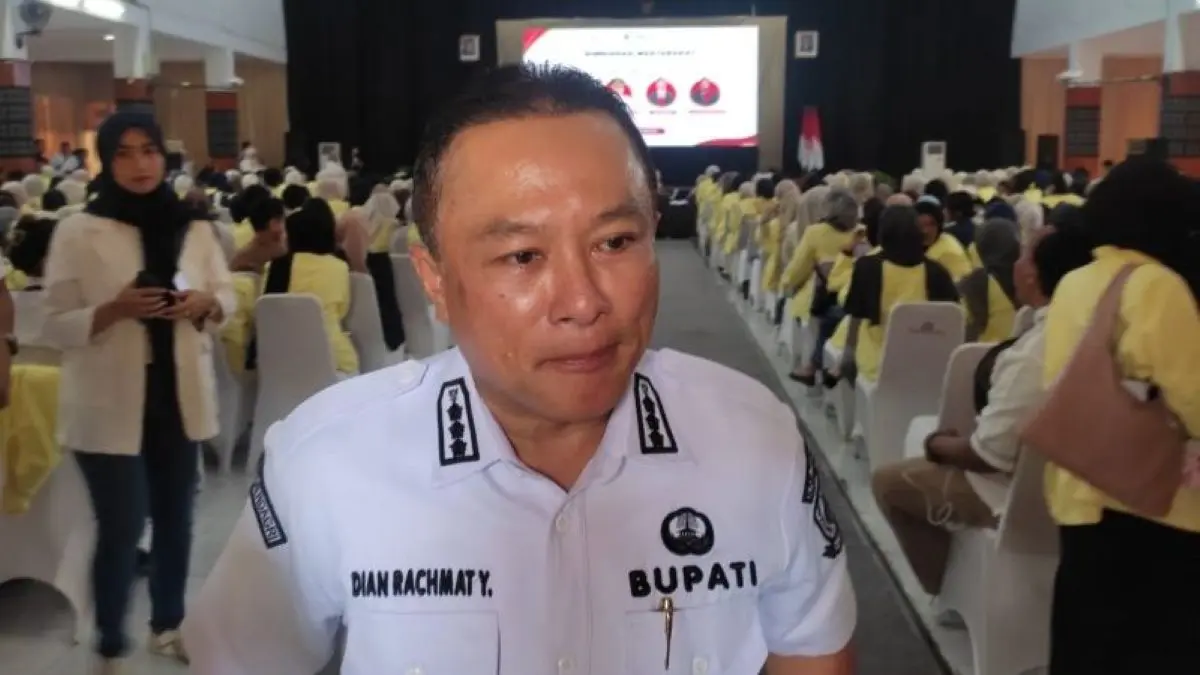 Bupati Kuningan Dian Rachmat Yanuar. (Fathnur Rohman/Antara)